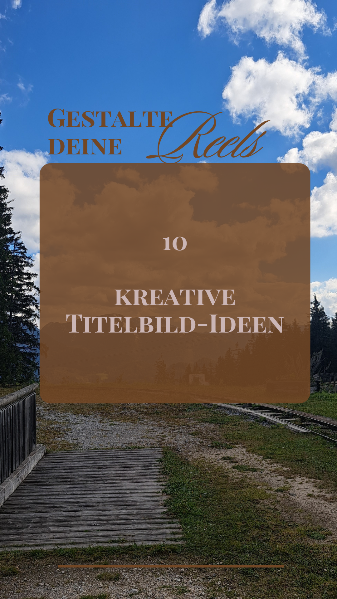 Gestalte deine Reels